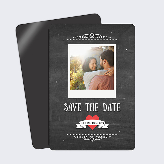 Save The Date Polaroïd