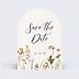 Save The Date Bouquet Sauvage