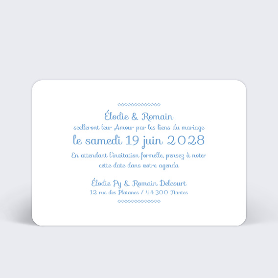 Save The Date Instant Élégant