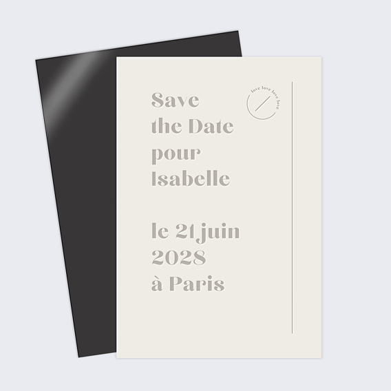 Save The Date Mister M Jesse