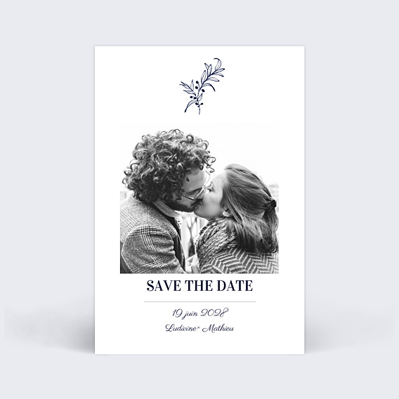Save The Date Jolie Lavande