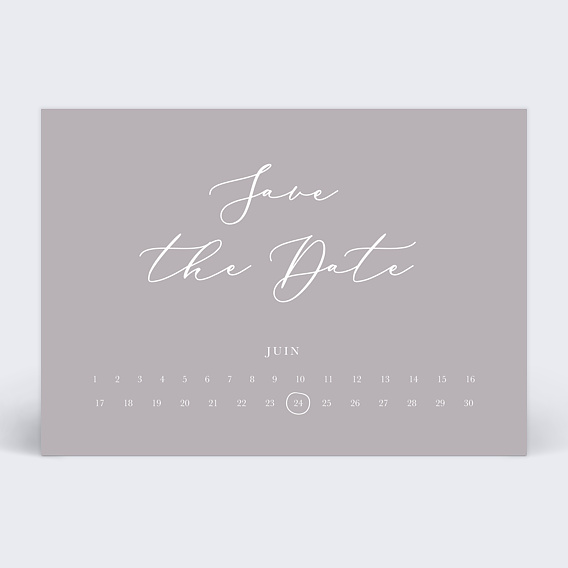 Save the date Prune Recto