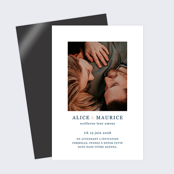 Save the date Caractère