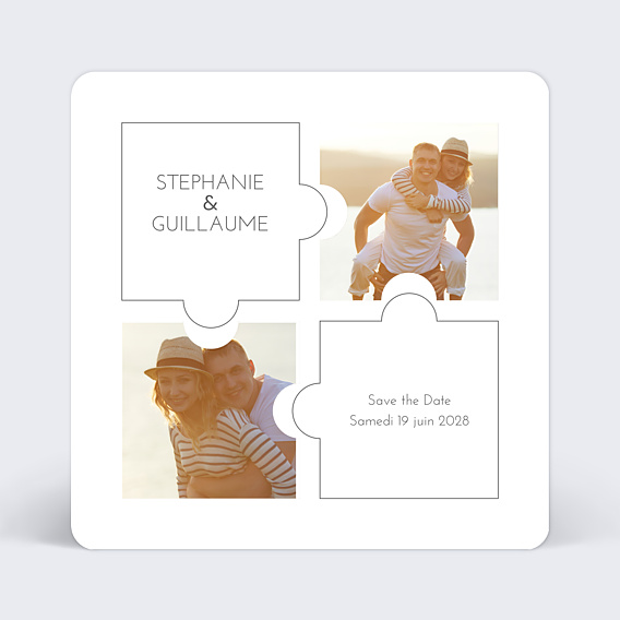 Save The Date Puzzle