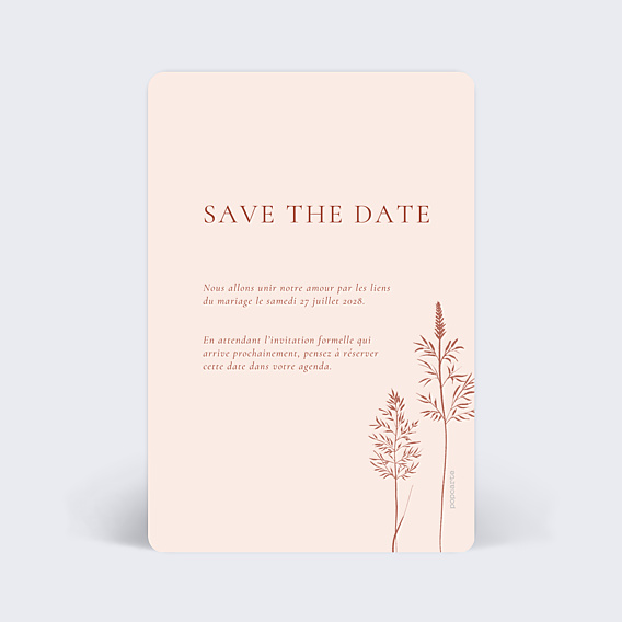 Save The Date Rêve Bohème
