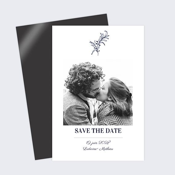 Save the Date Jolie Lavande