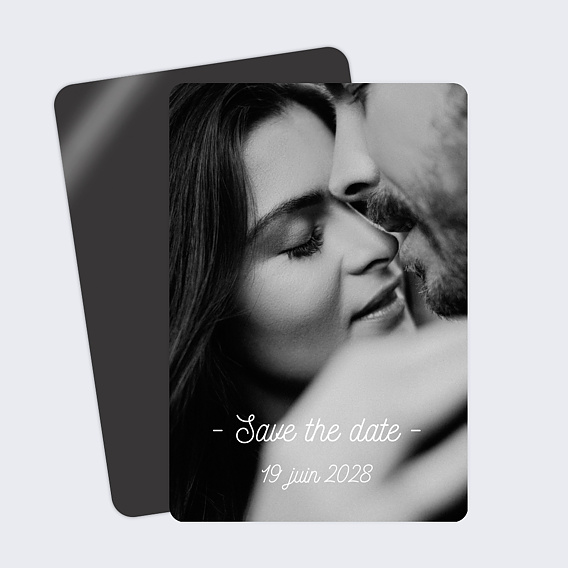 Save the date Photo & Tirets