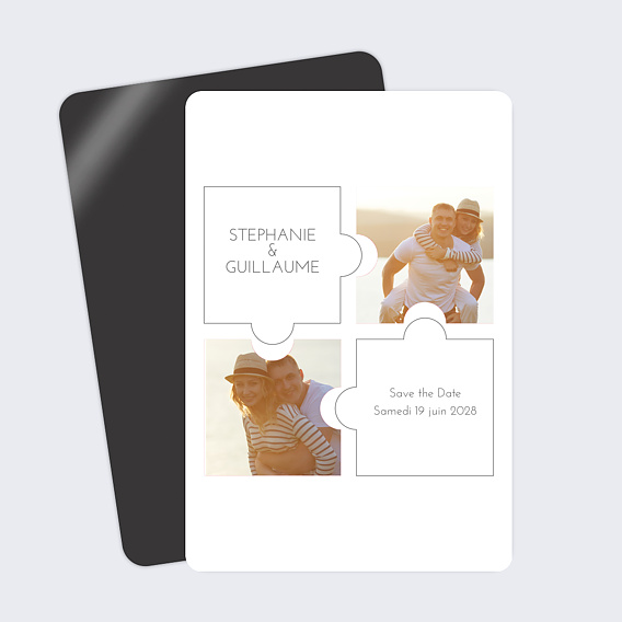 Save the date Puzzle