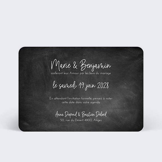 Save The Date Jolie Craie