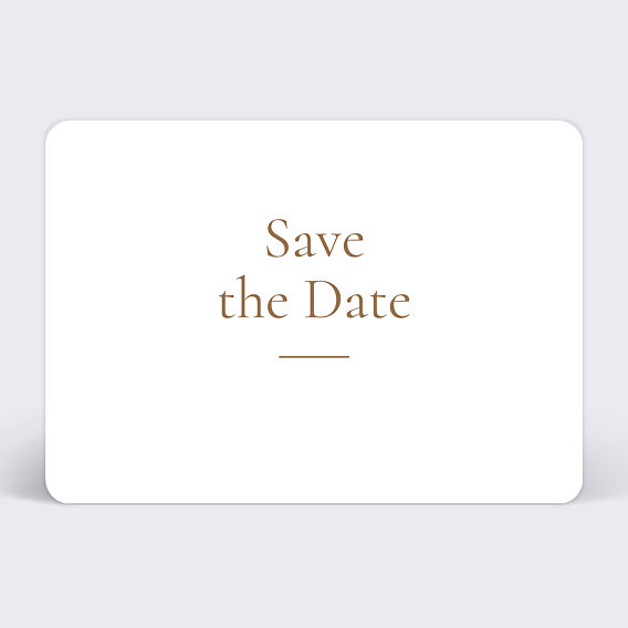 Save the date Couronne de Dentelle