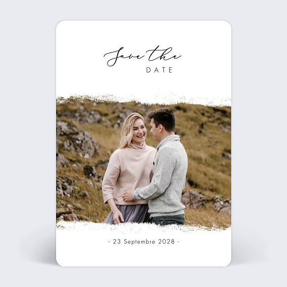 Save the date Effet Photo