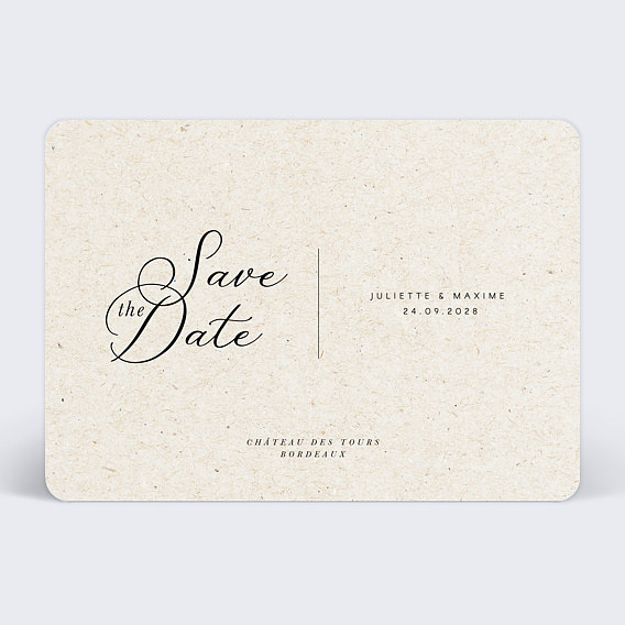 Save the date Evidence