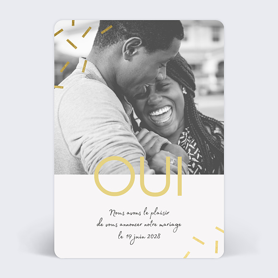 Save the date OUI Chic