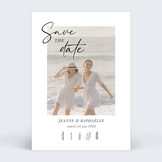 Save the date Petit Herbier