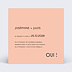 Save the date Bold Verso