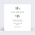 Save the date Eucalyptus Verso