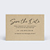 Save The Date Kraft Minimaliste