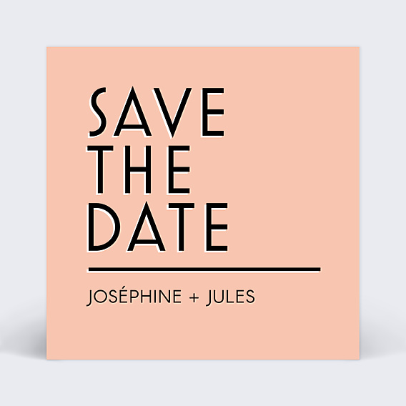 Save The Date Bold