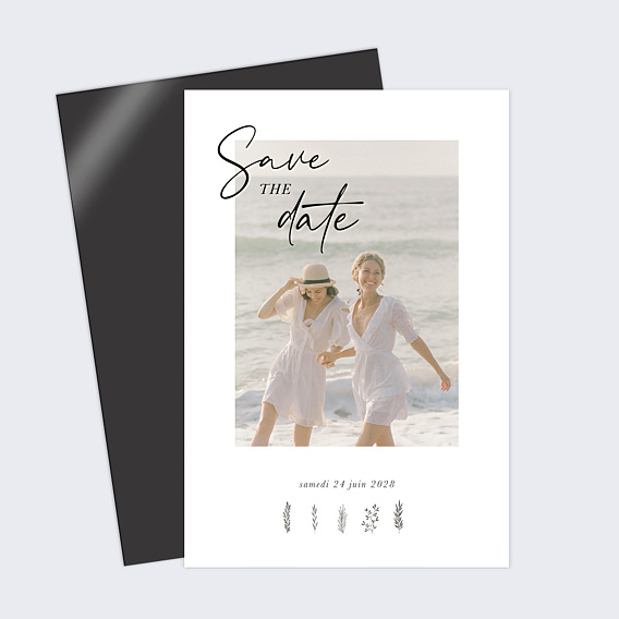 Save The Date Petit Herbier