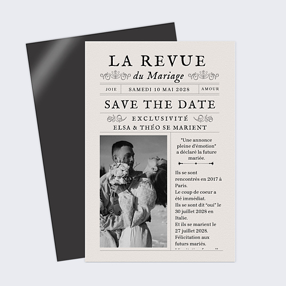 Save The Date Journal