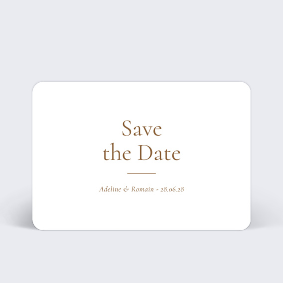 Save The Date Couronne de Dentelle