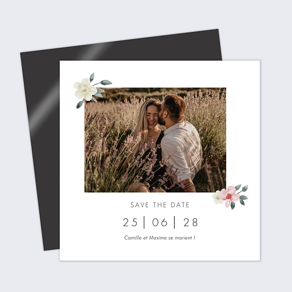 Save the date Romance Recto