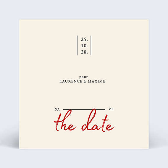 Save The Date Booklover