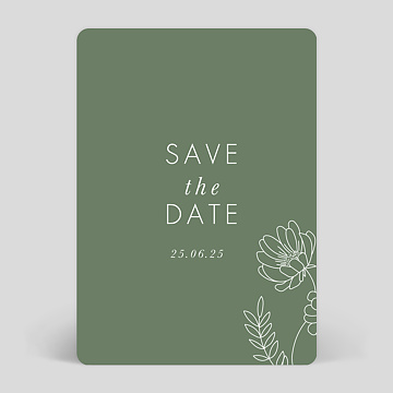 Save the Date Jardin d'Hiver