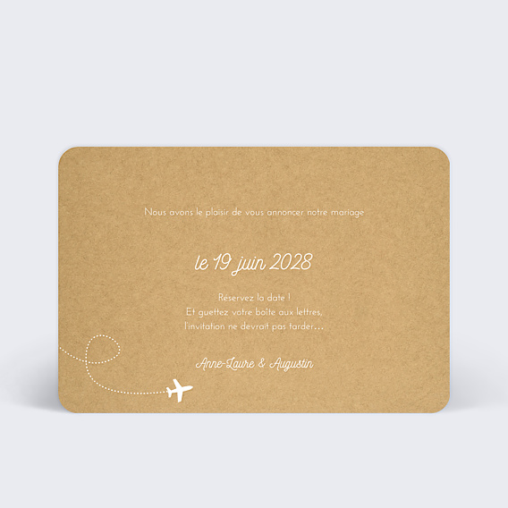 Save The Date  Carnet de Voyage