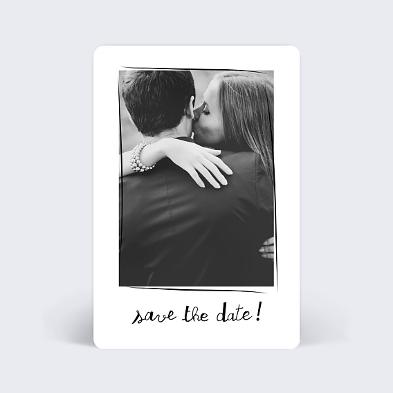 Save the date Timeline Calligraphie