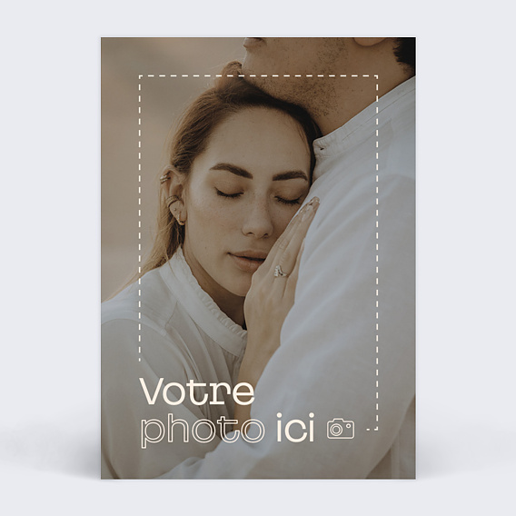 Save the date Votre Photo ici