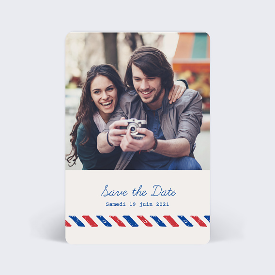 Save The Date Voyage ballon dirigeable