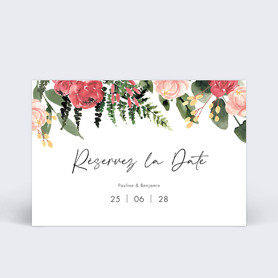 Save the date Wild Flowers II