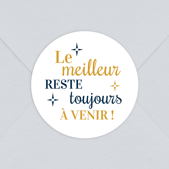 Sticker Anniversaire 2 en 1