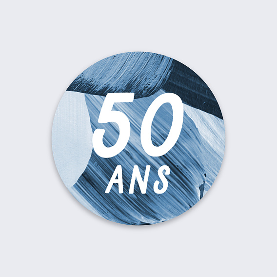 Sticker anniversaire Azure