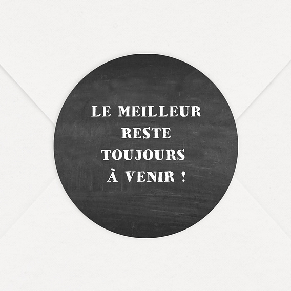 Sticker anniversaire Étapes de Vie