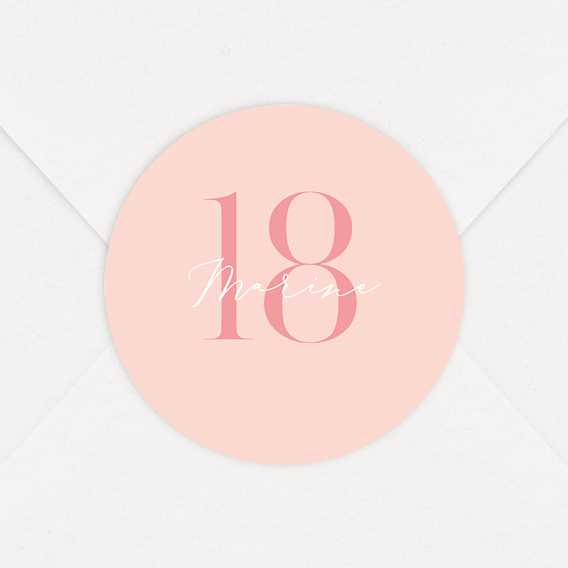 Sticker anniversaire Milestone Petits Pois