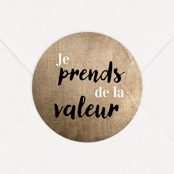 Sticker anniversaire Millésimé