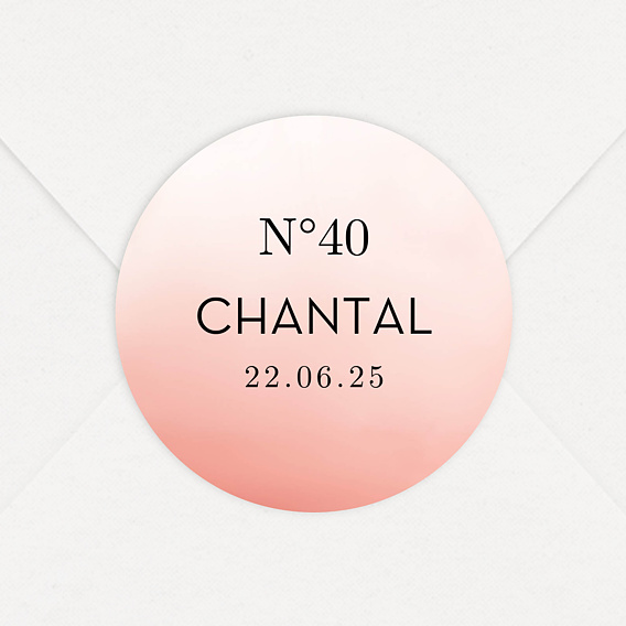 Sticker Annniversaire Parfum
