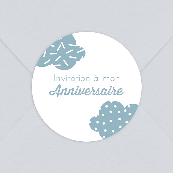 Sticker anniversaire Prince