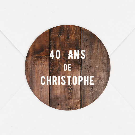 Sticker anniversaire Pur Malt
