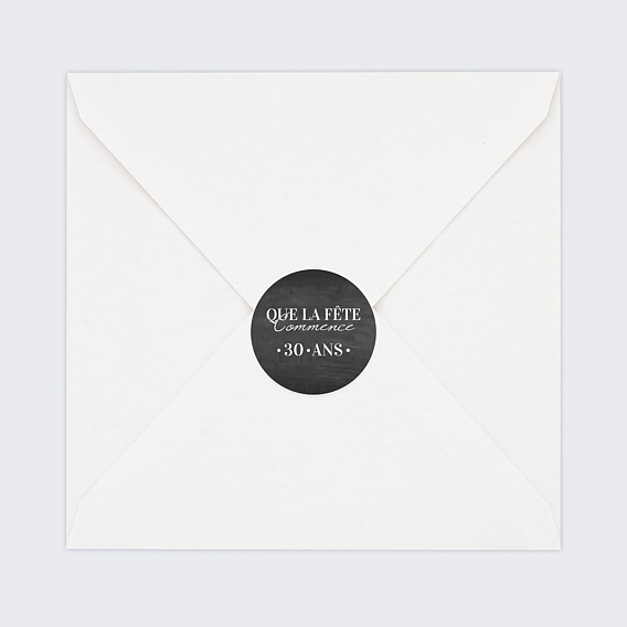 Stickers anniversaire Photomaton Ardoise Après 4