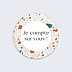 Sticker Anniversaire Terrazzo