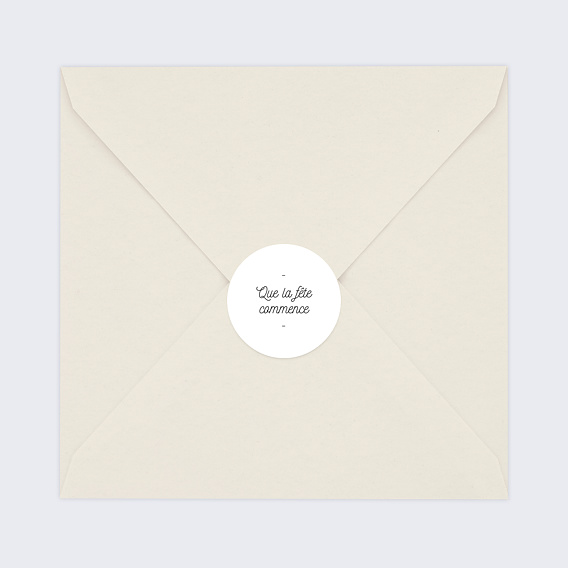 Stickers anniversaire Tirets Après 4