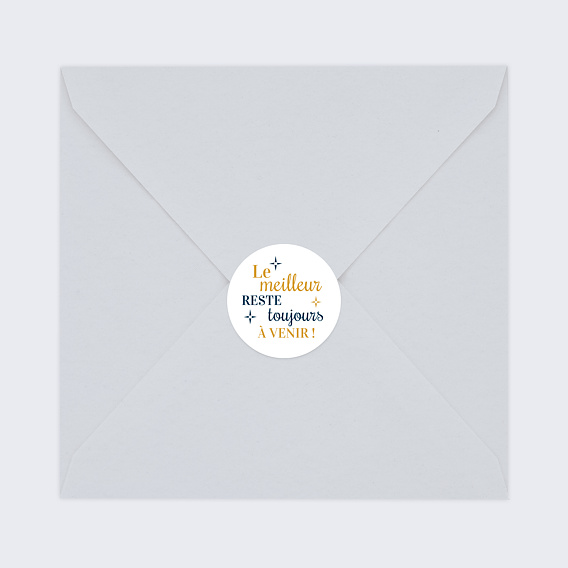 Sticker Anniversaire 2 en 1