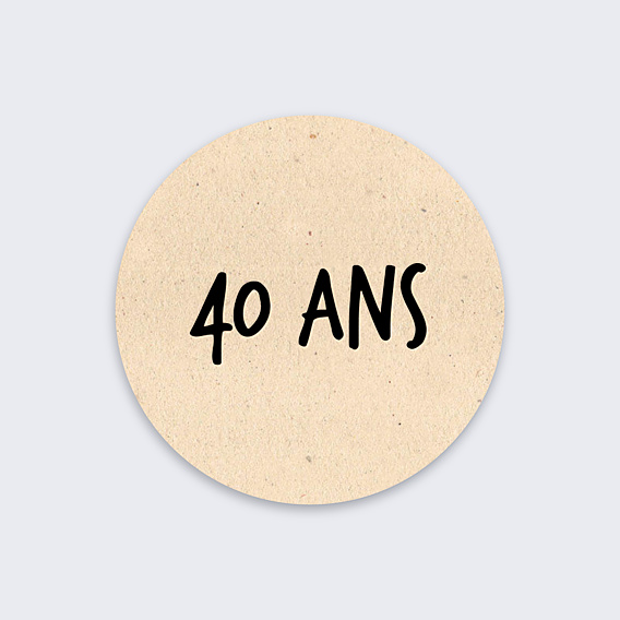 Stickers anniversaire Bière Pression