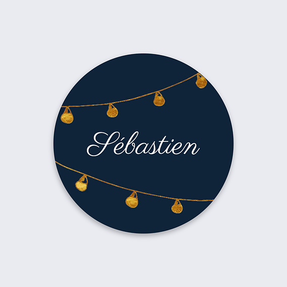 Stickers anniversaire Guinguette Recto