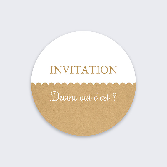 Sticker Anniversaire Qui est-ce ?