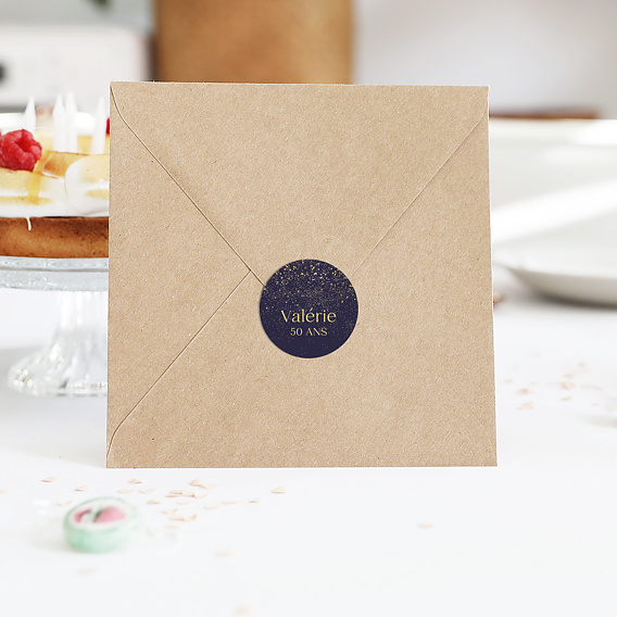 Stickers anniversaire Pluie de Fête Après 1