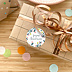 Sticker Anniversaire Floral Atmosphère